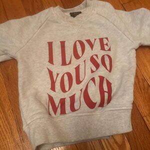 Little Bipsy Valentines Day I Love You So Much Sweatshirt 3-4T